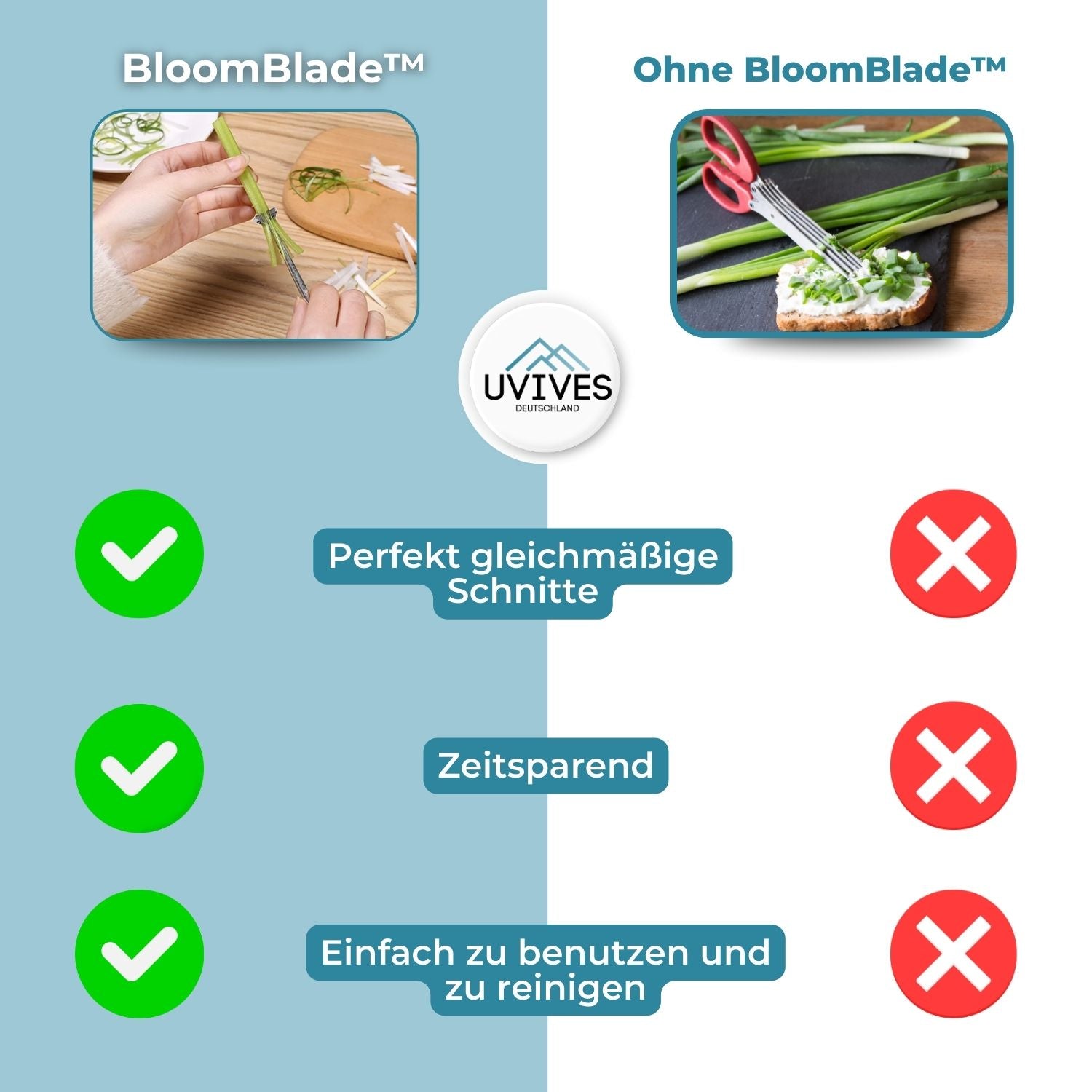 BloomBlade™ - Pruimenbloesem uiensnijder van zinklegering