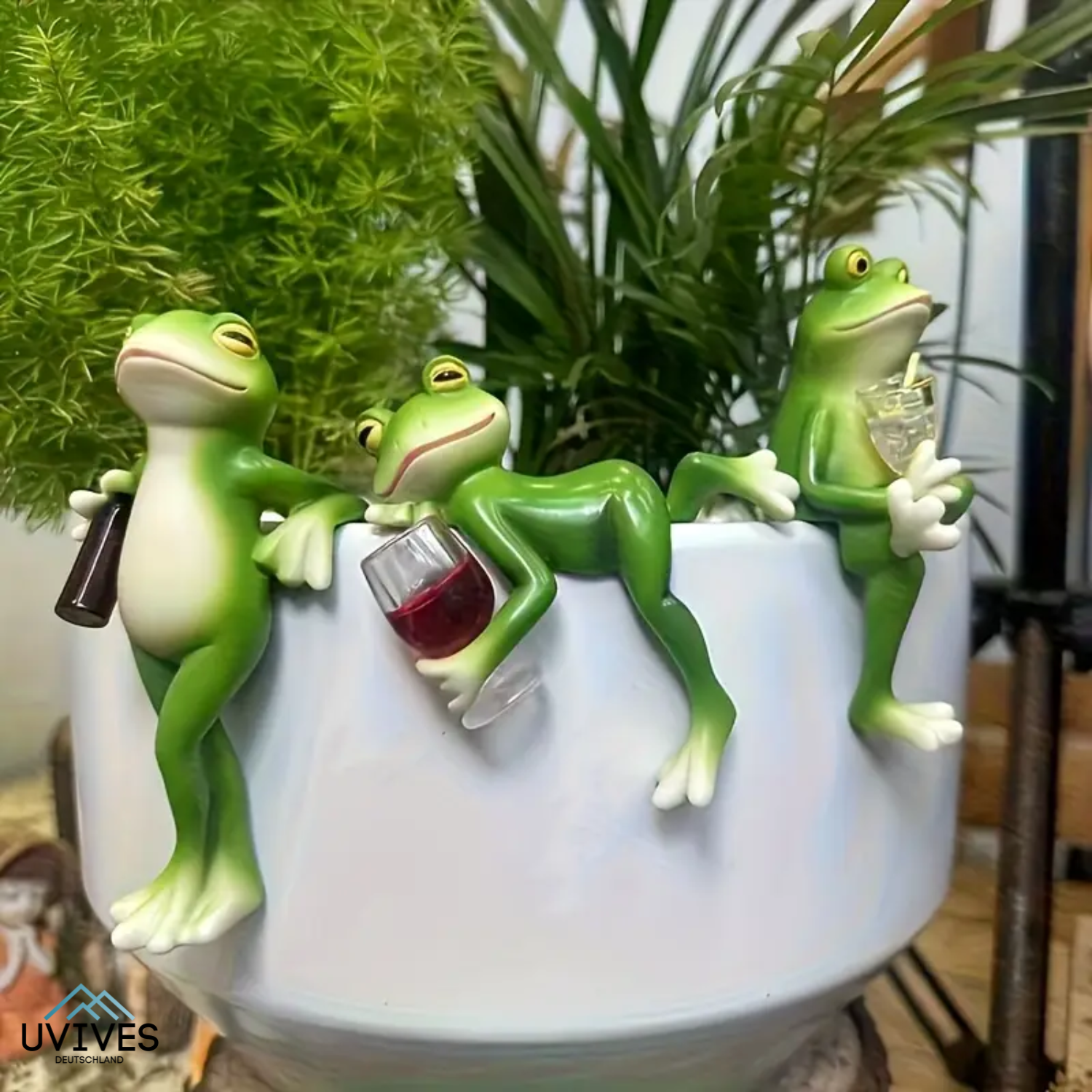 FrogWhimsy - De brutale decoratie voor potten & tuinen