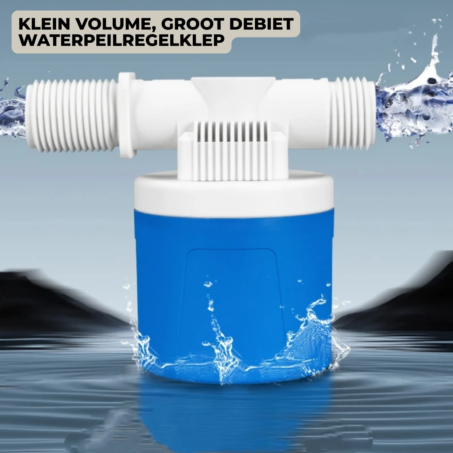 AquaLevel - water bijvullen zonder elektriciteit!