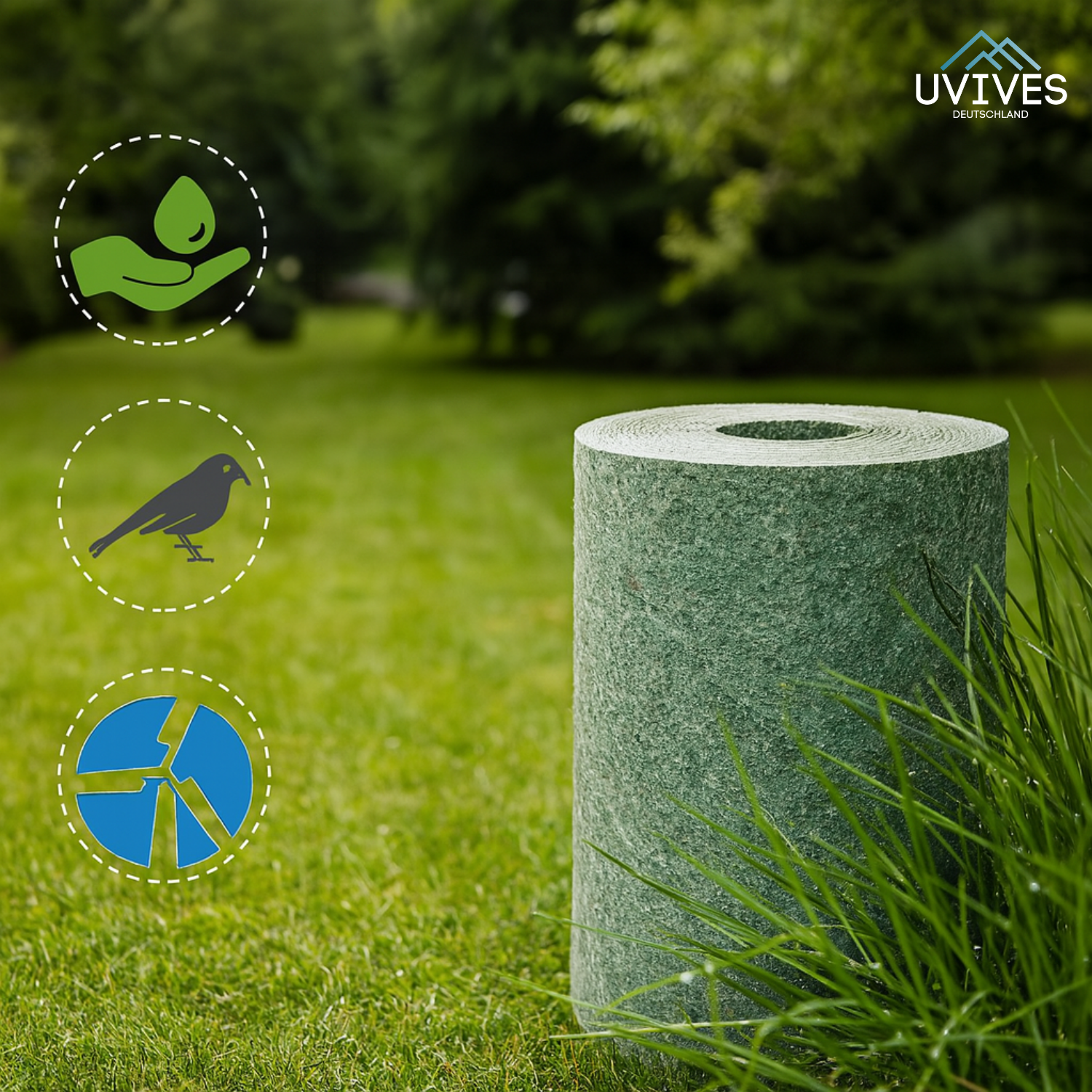 1+1 GRATIS | GreenRoll – Grüner Rasen, ganz ohne Aufwand!