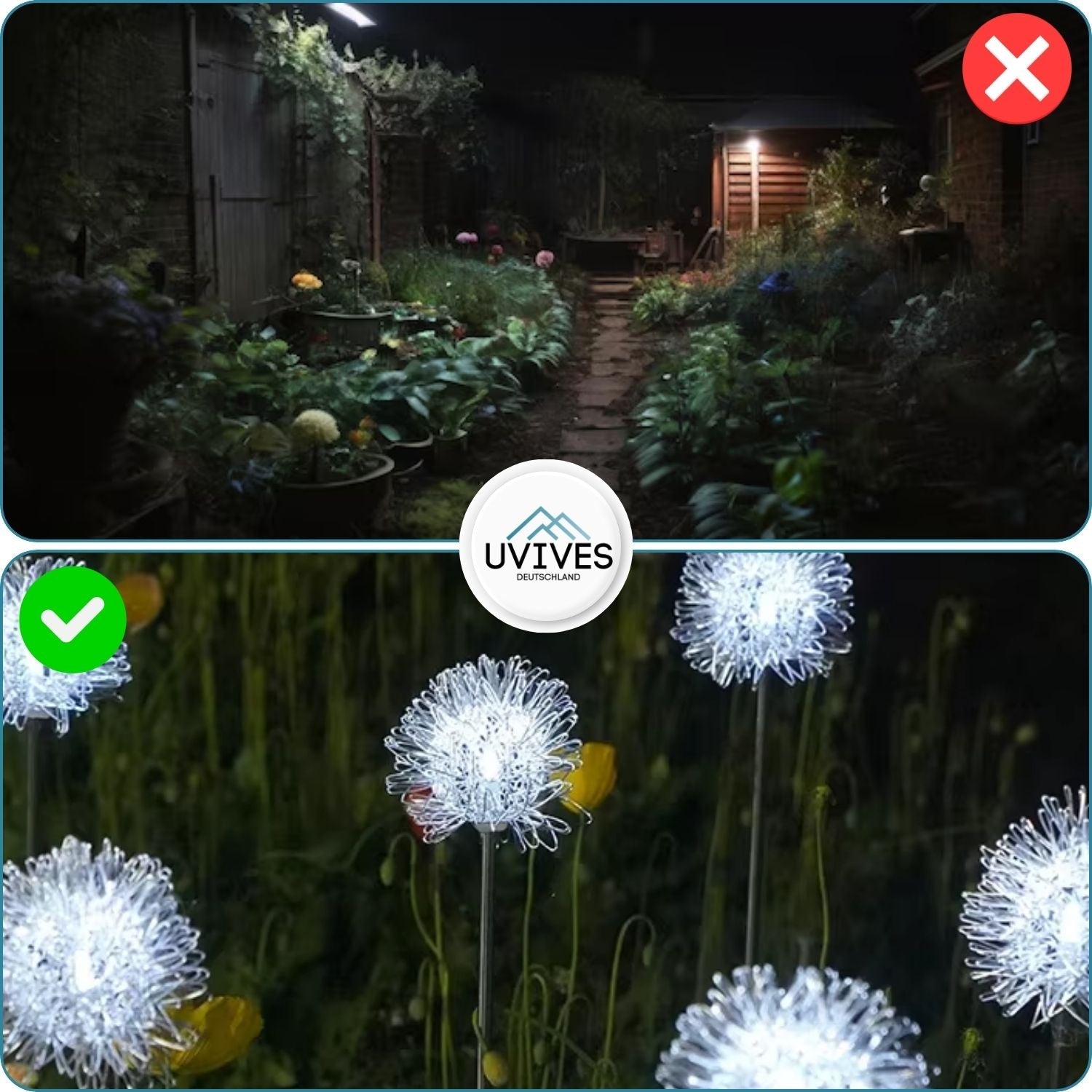 DandeLight™ - Waterdichte tuinlamp op zonne-energie in paardenbloemmotief