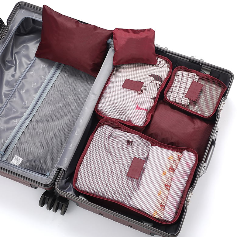 Draagbare bagageopslag (set van 6)