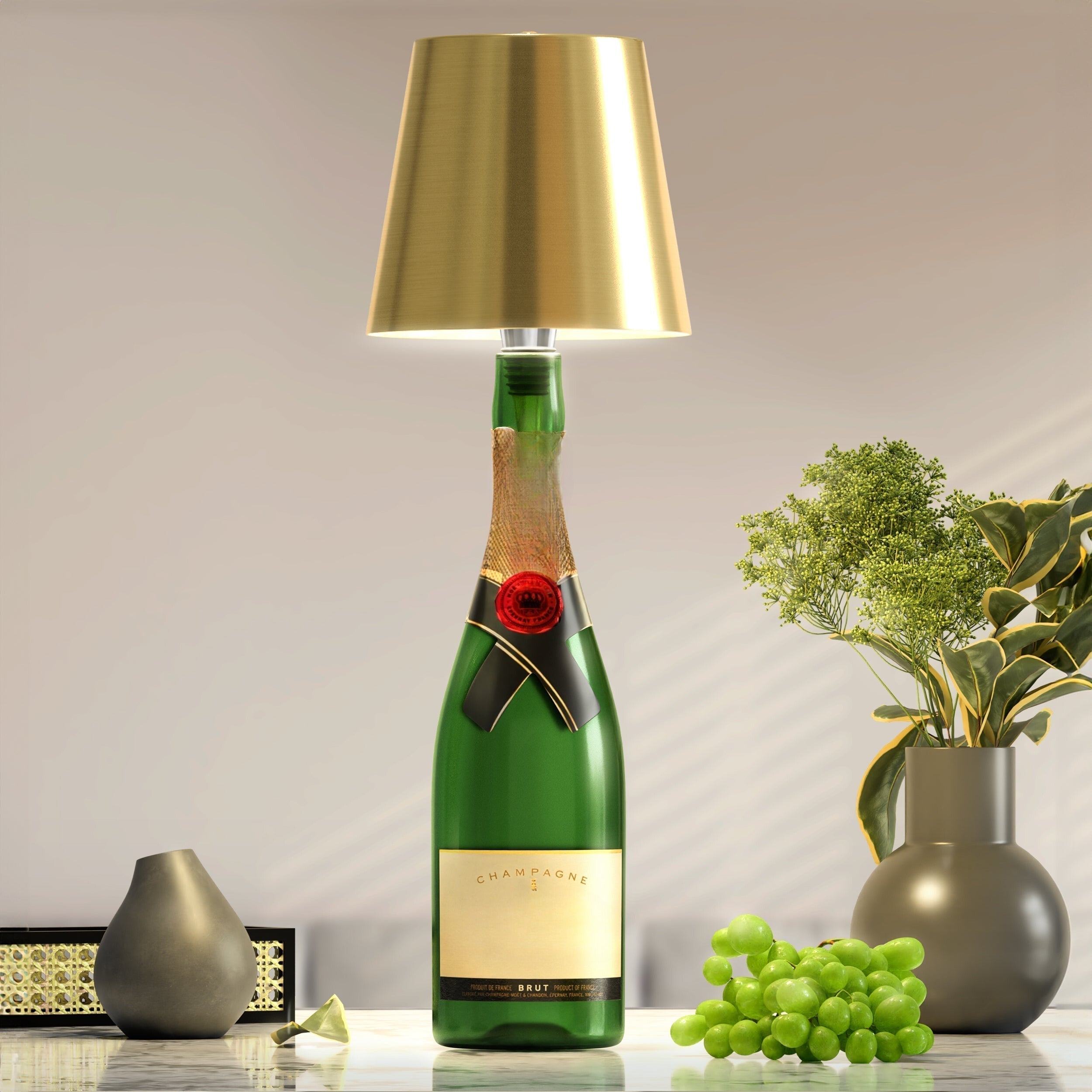 50% KORTING | BottleLamp - Draadloze flessenlamp