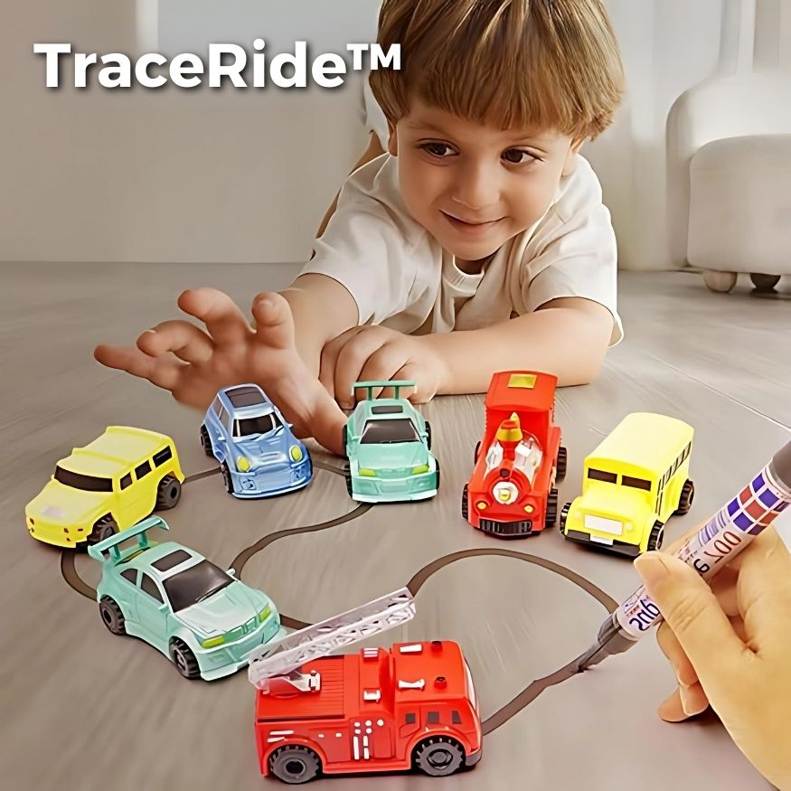 TraceRide™ - Traceerbare speelgoedauto, inductieve magische pen [Laatste dag korting]