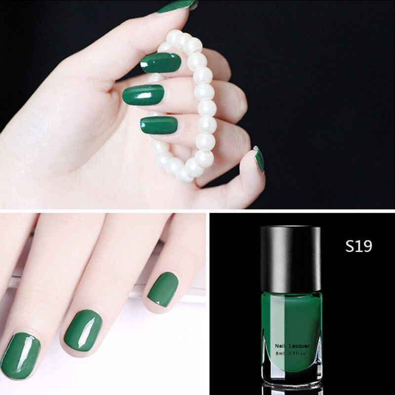 Salon-Perfect Glossy Nails Set voor Snelle Manicures