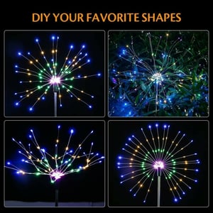 GlowBurst - vuurwerk op zonne-energie voor je tuin - helemaal zonder elektriciteit