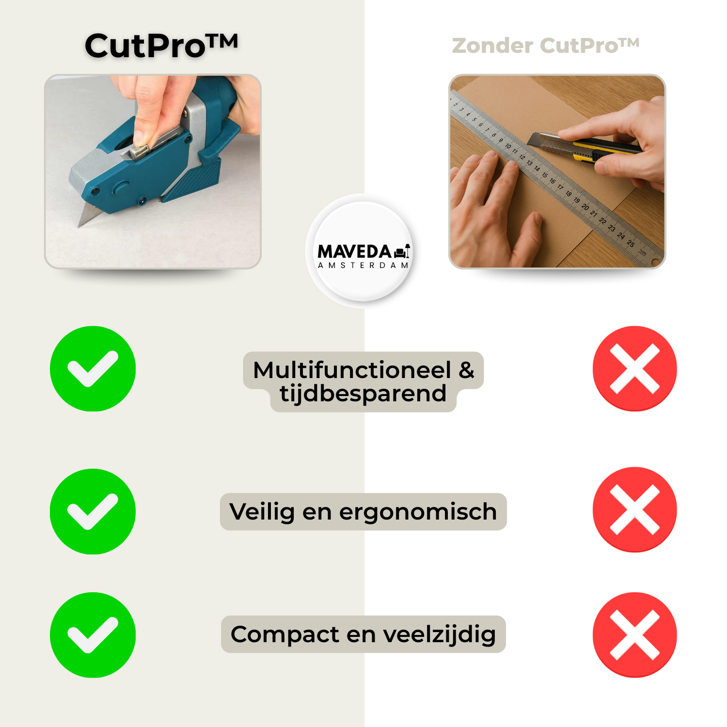 CutPro™ - Perfecte sneden in seconden
