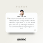 Decoratieve regenketting voor tuin & terras