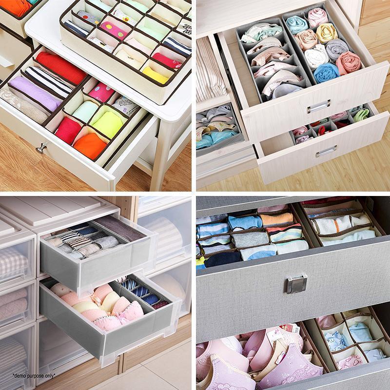 2+2 GRATIS | SortiBox - Opvouwbare wasbox voor de kledingkast