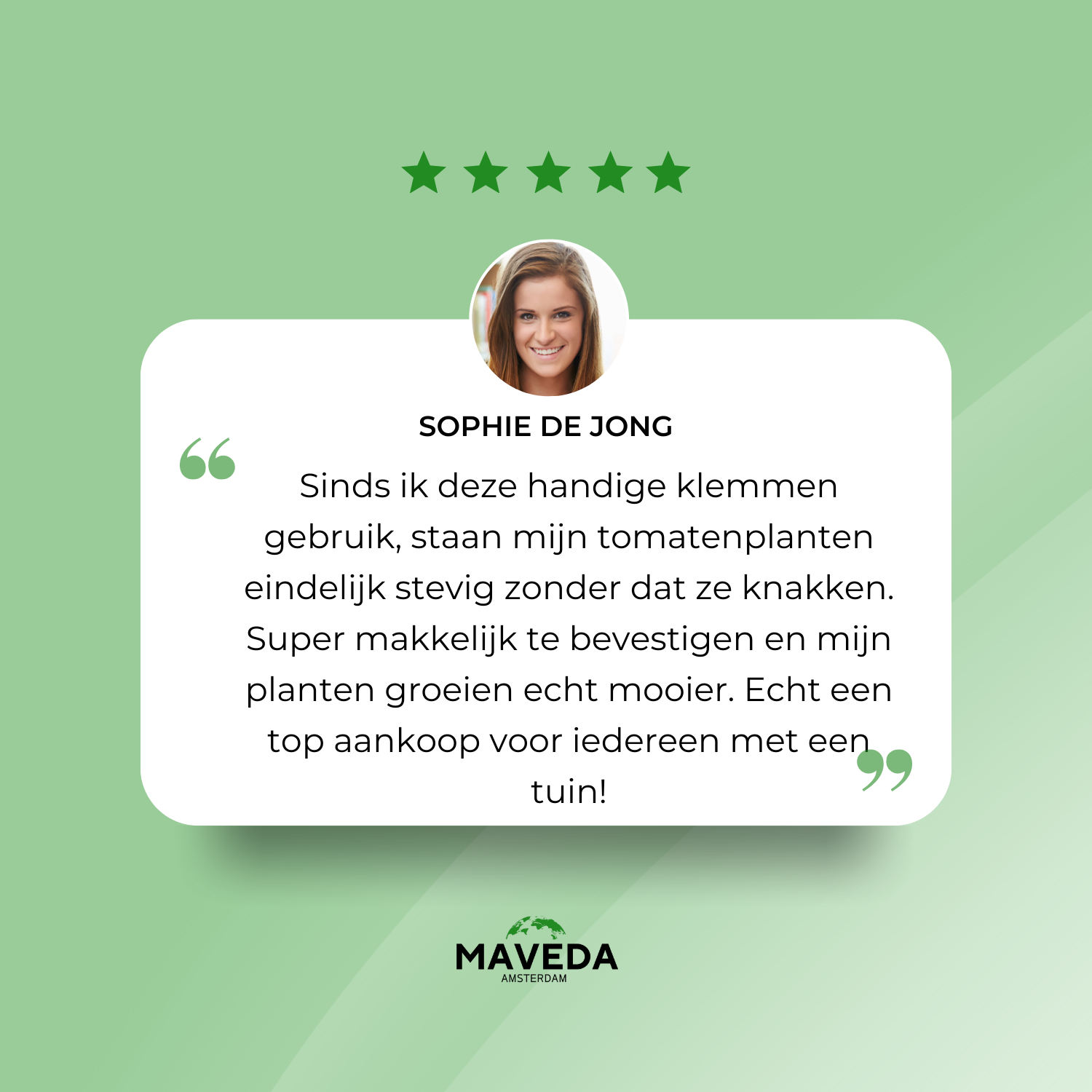 25+25 GRATIS | VineClamp™  - Plantentakhouder