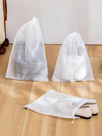 Herbruikbare opbergzakken met koord