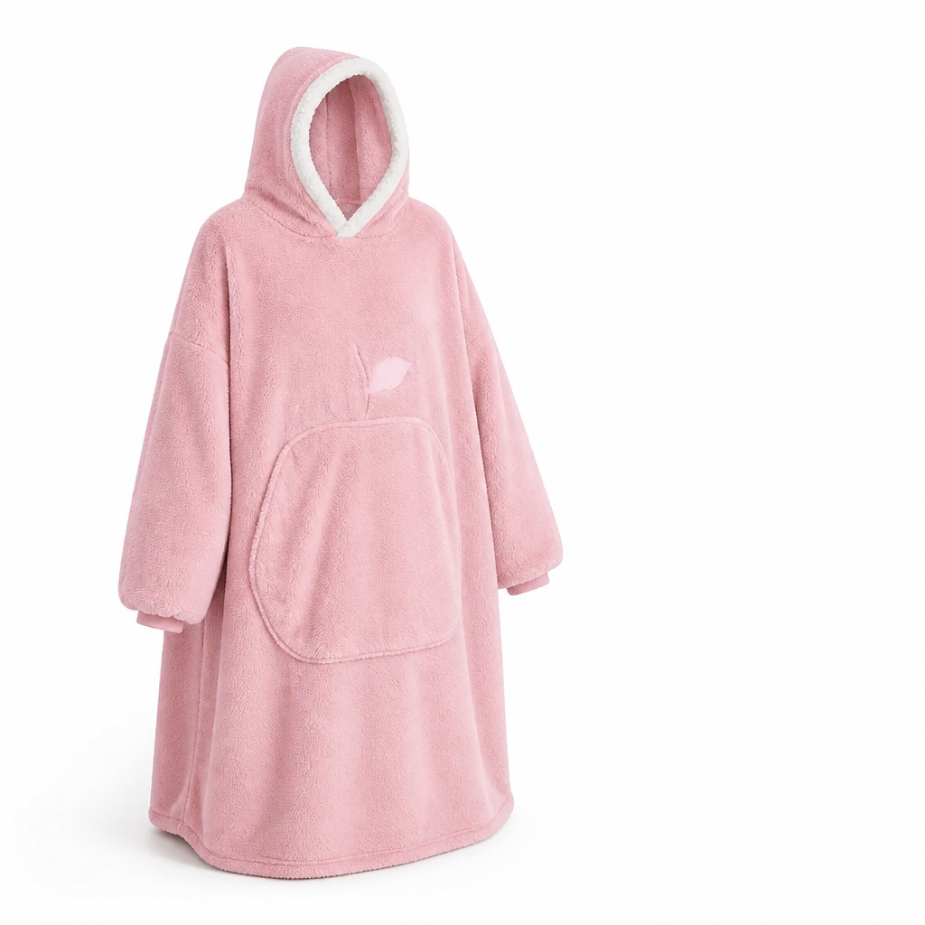 Oversized fleecehoodie | Zachte fleece | Kangoeroezak | Comfortabele pasvorm