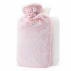 Warmwaterkruik | Zachte pluche hoes | Langdurige warmte