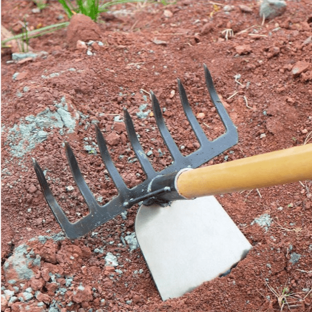 DualDigger - Professionele 2-in-1 harkschoffel