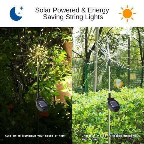GlowBurst - vuurwerk op zonne-energie voor je tuin - helemaal zonder elektriciteit