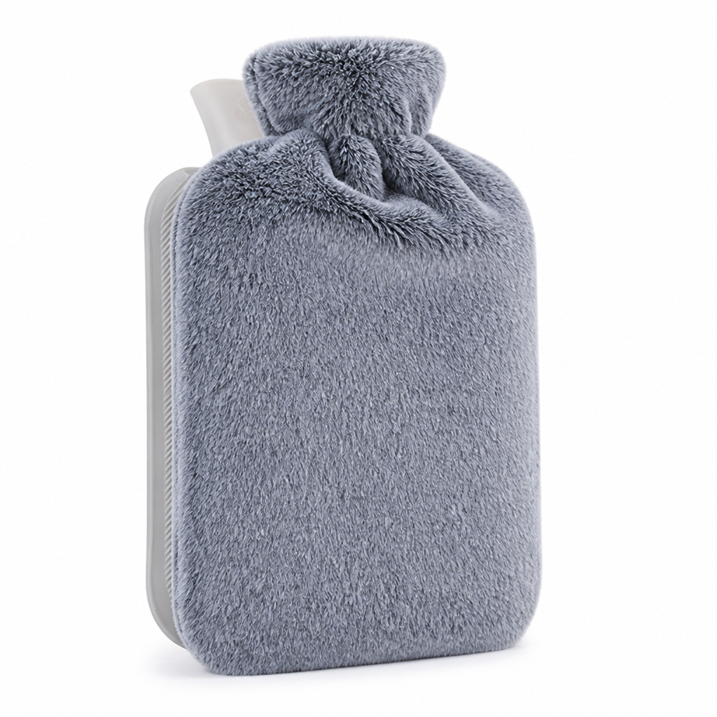 Warmwaterkruik | Zachte pluche hoes | Langdurige warmte
