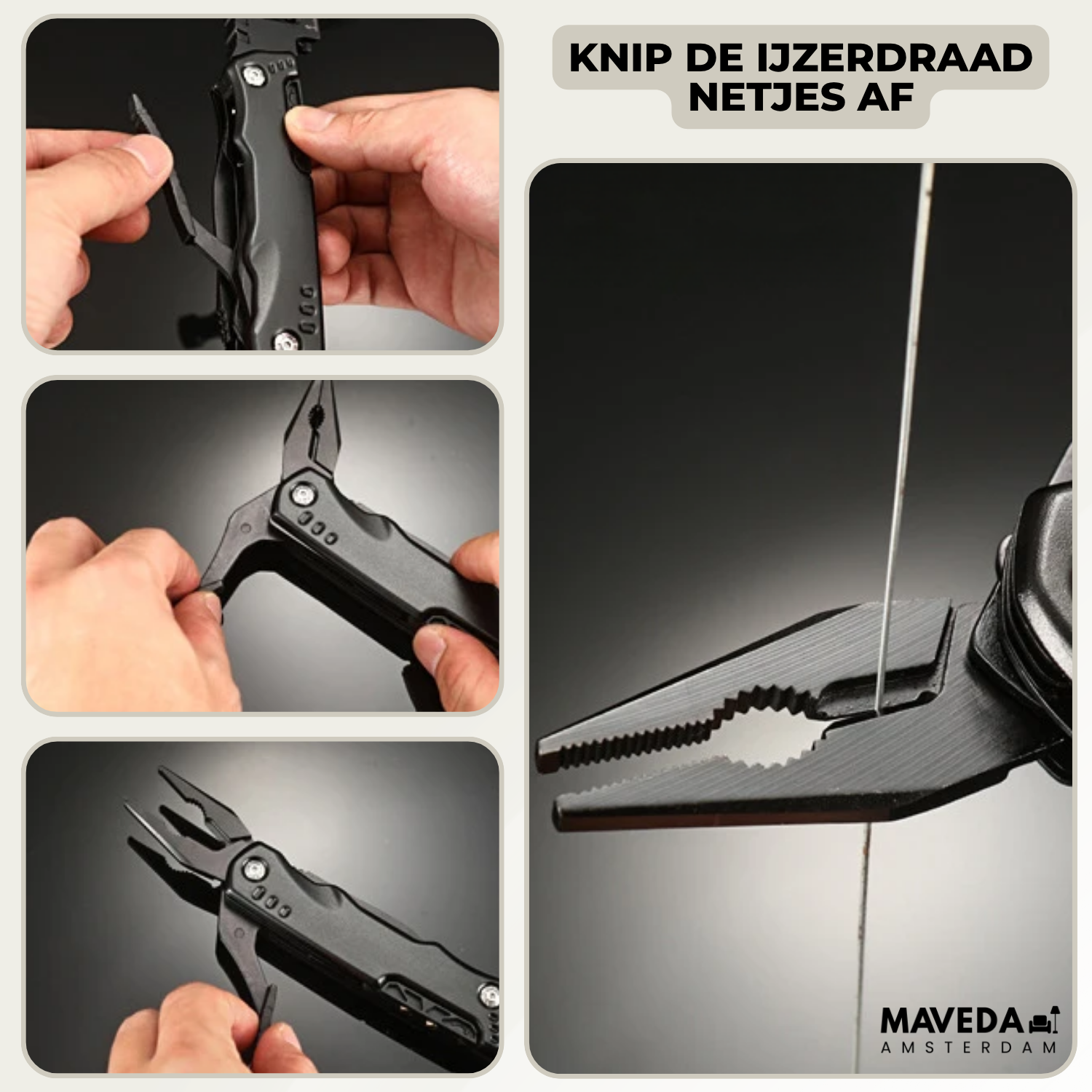 GearPro - Uw 16-in-1 multitool voor elk avontuur!