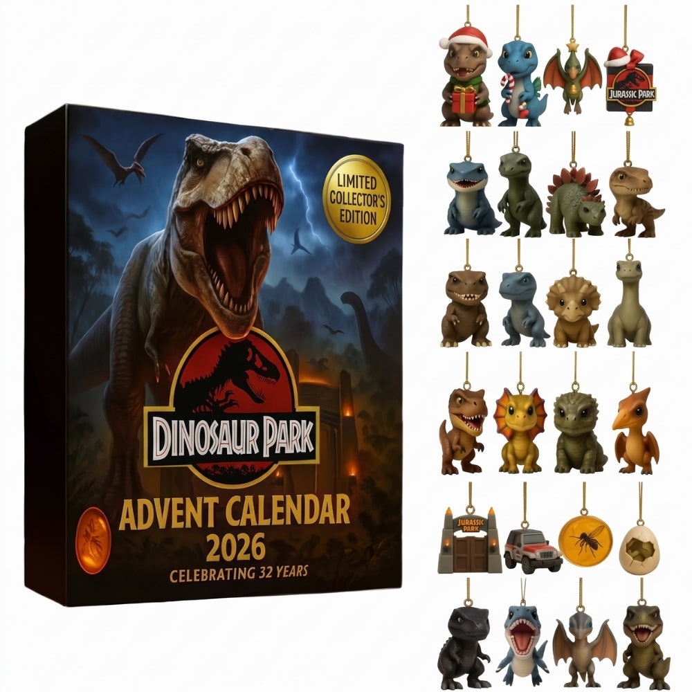 Kinder Adventskalender | Verzamelbare Dino- & Monsterhangers | Multicolor Set | Dagelijkse Verrassing