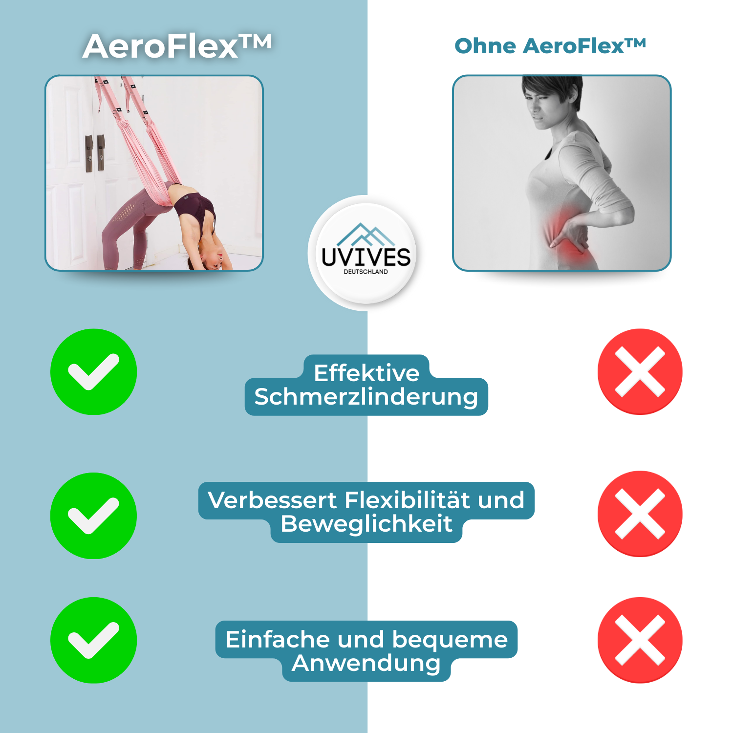50% KORTING | AeroFlex - Aerial Yoga Rope