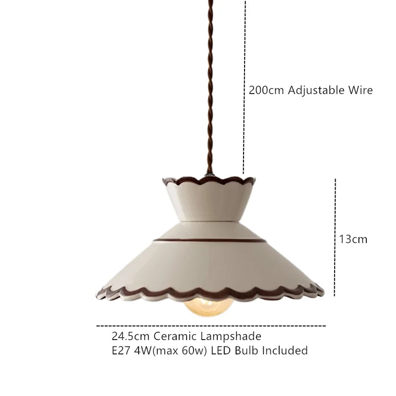 Ceramische hanglamp