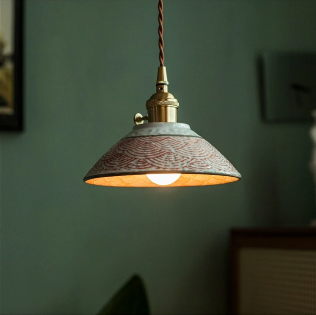 Ceramische hanglamp