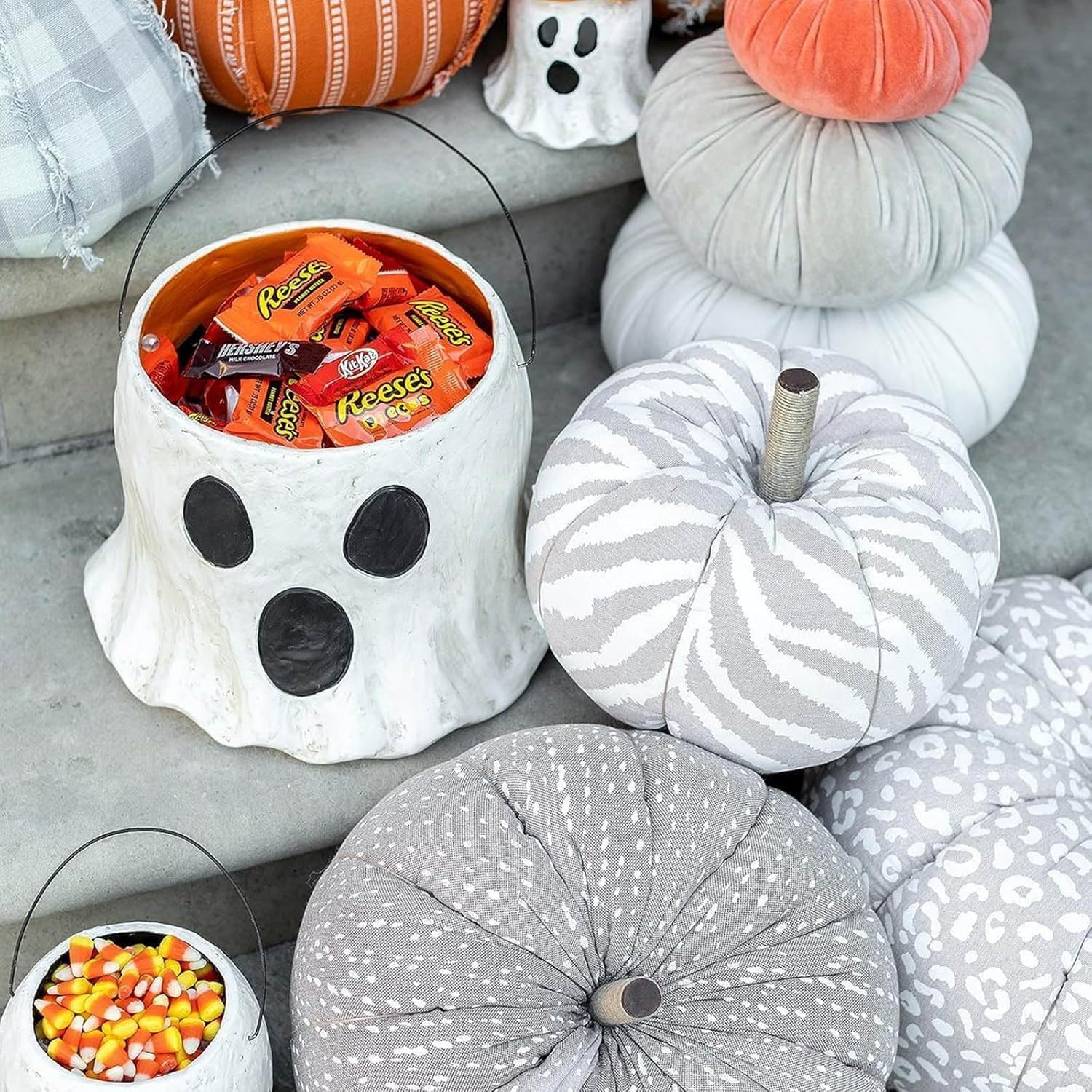 Griezelige Halloween Spookemmer Decoratie