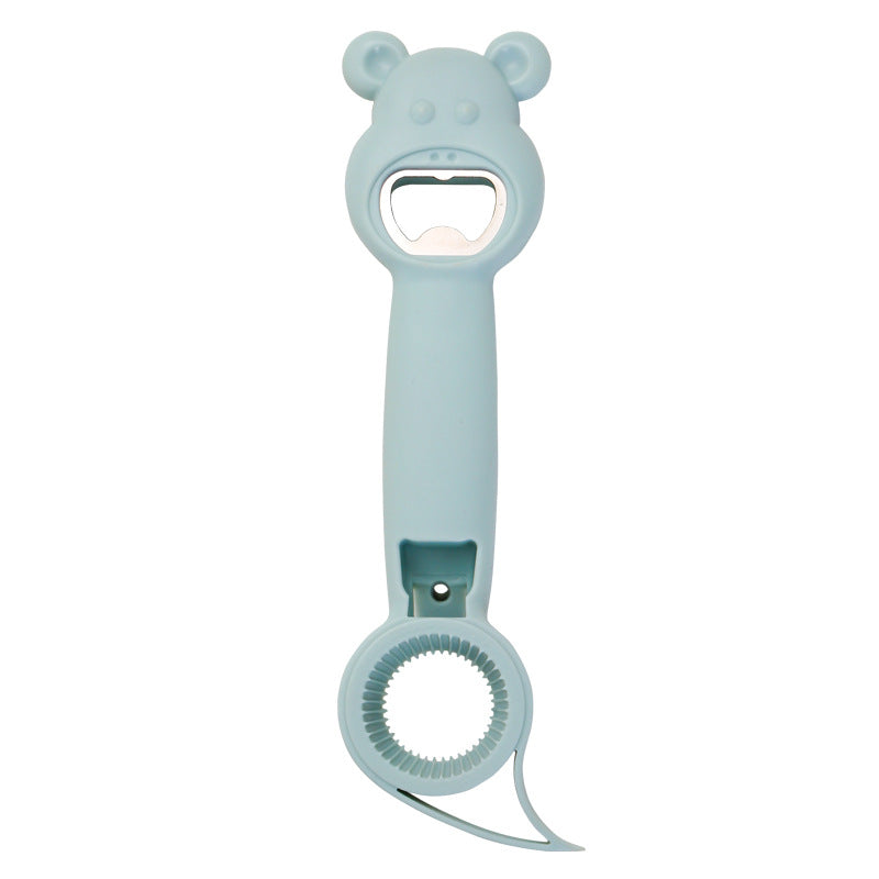 Multigereedschap 4-in-1 Flessenopener voor Gemakkelijk en Stijlvol Vermaak