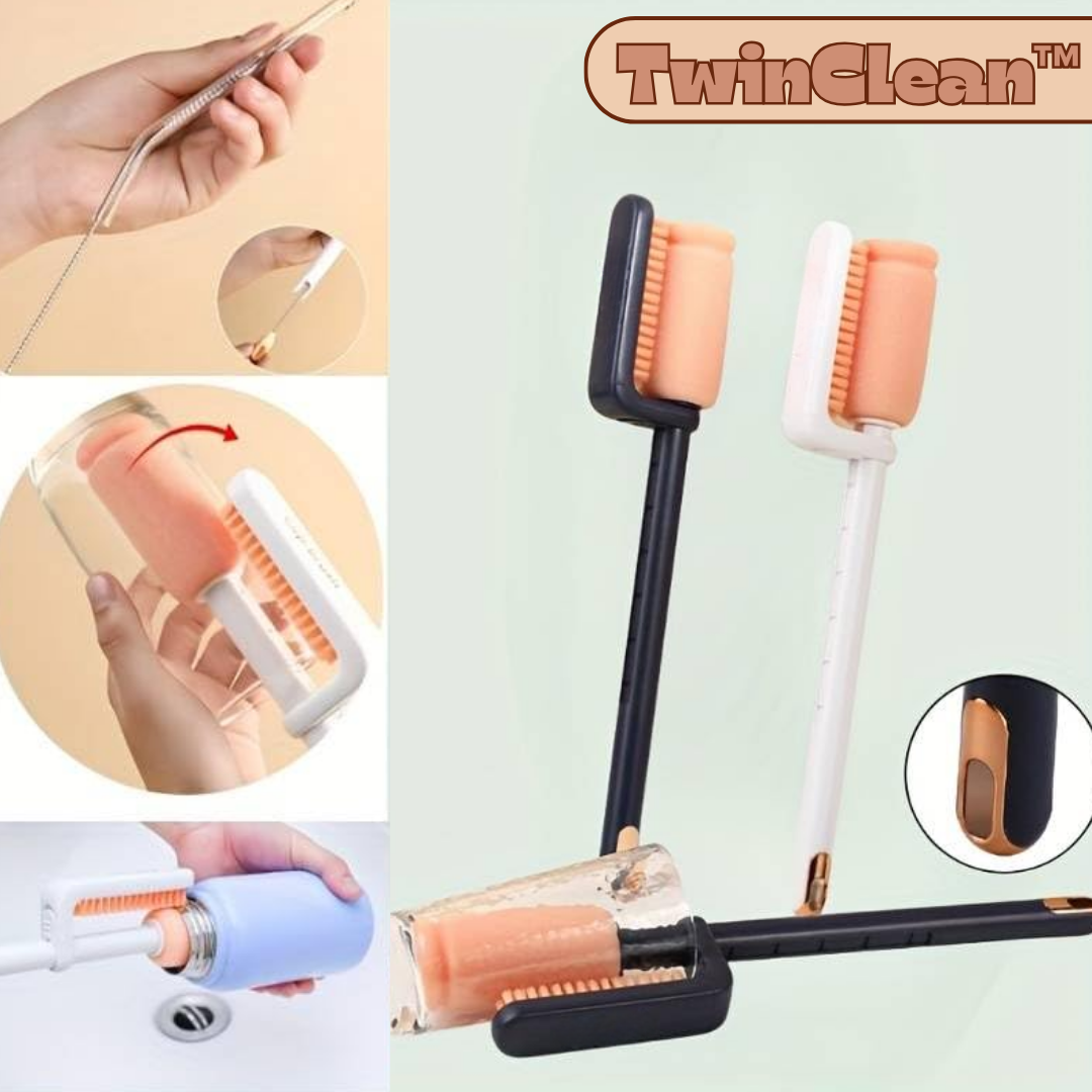 3-in-1 Multifunctionele Flesreinigingsborstel
