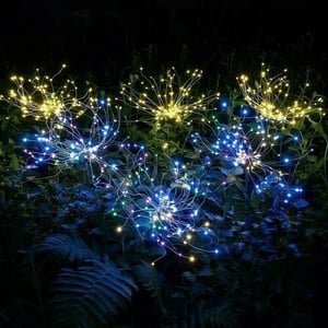GlowBurst - vuurwerk op zonne-energie voor je tuin - helemaal zonder elektriciteit
