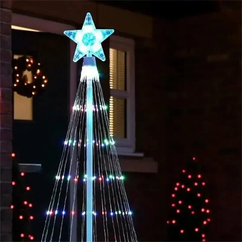 50% KORTING | SparklePine - Veelkleurige LED Kerstbomen [Laatste dag korting]