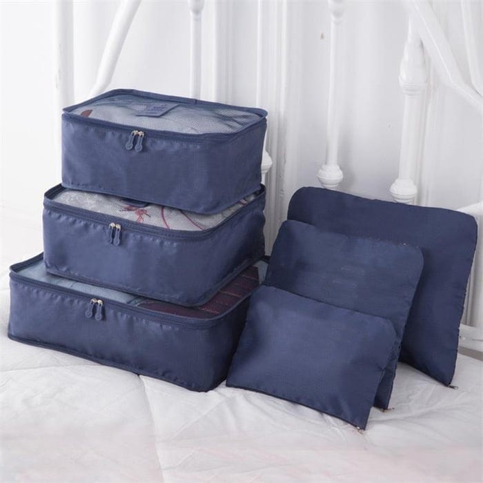 50% KORTING | TravelOrganizer™ - Draagbare inpakblokjes voor bagage (set van 6)