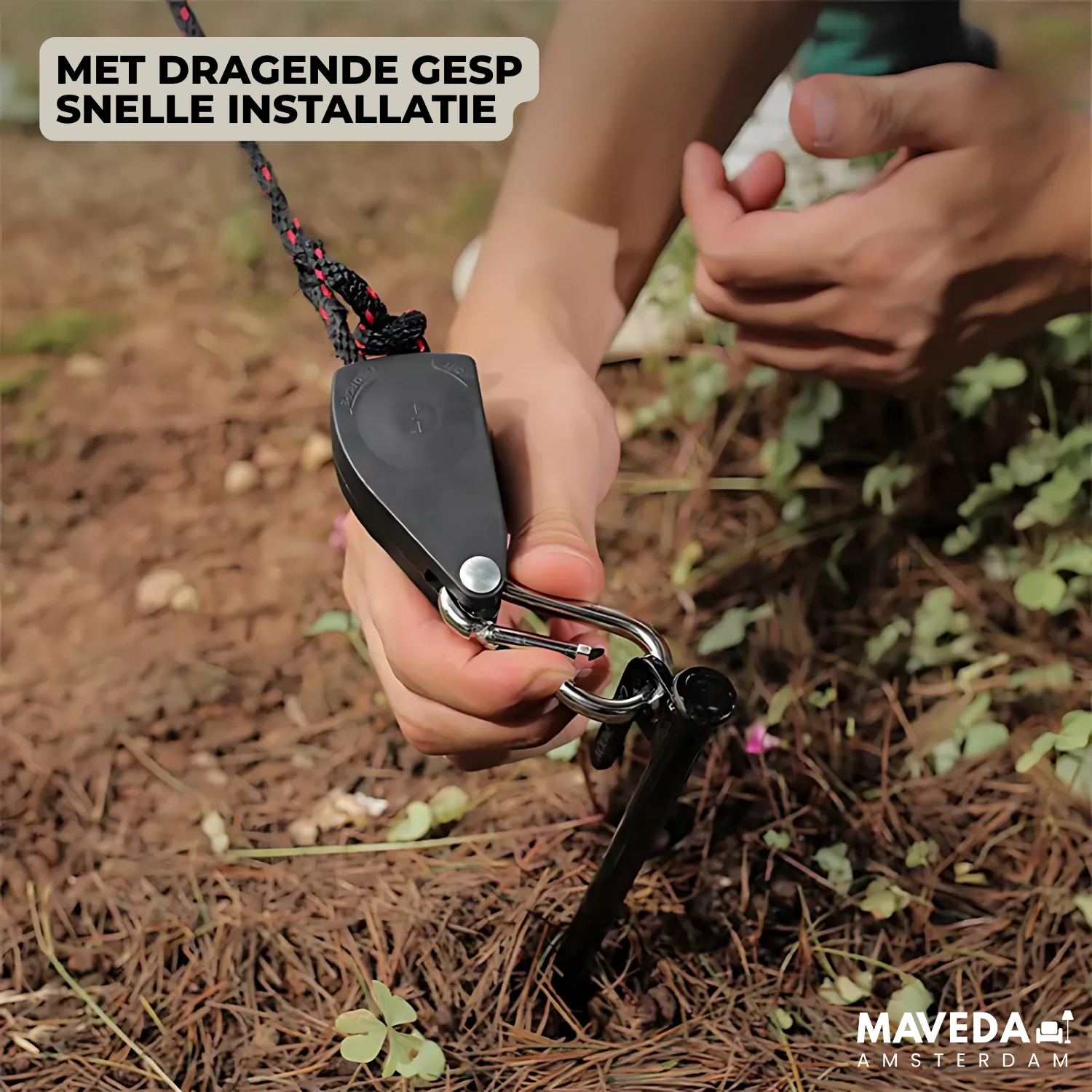 2+2 GRATIS | SureHold - Ultieme touwspanning voor kamperen & outdoor