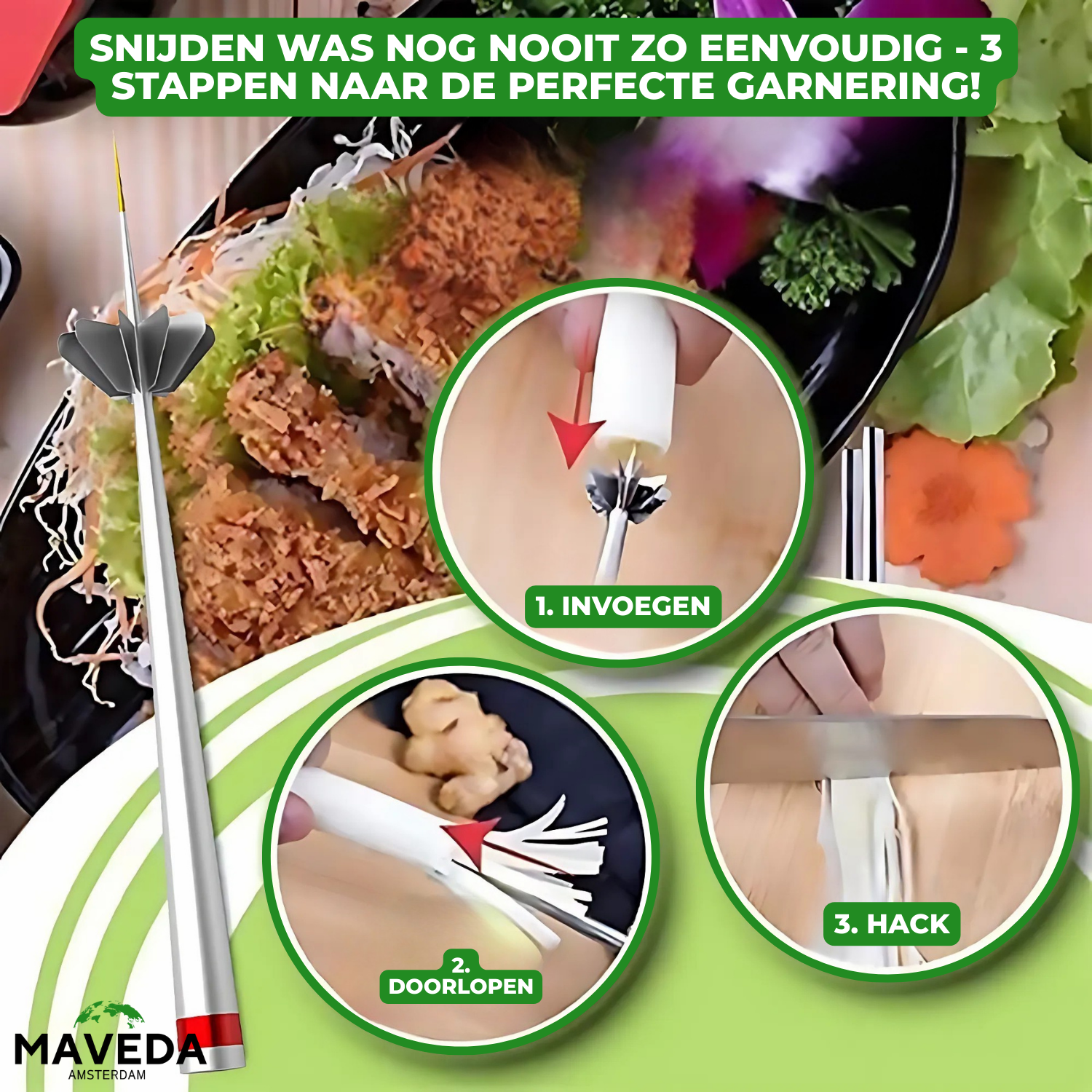 BloomBlade™ - Pruimenbloesem uiensnijder van zinklegering