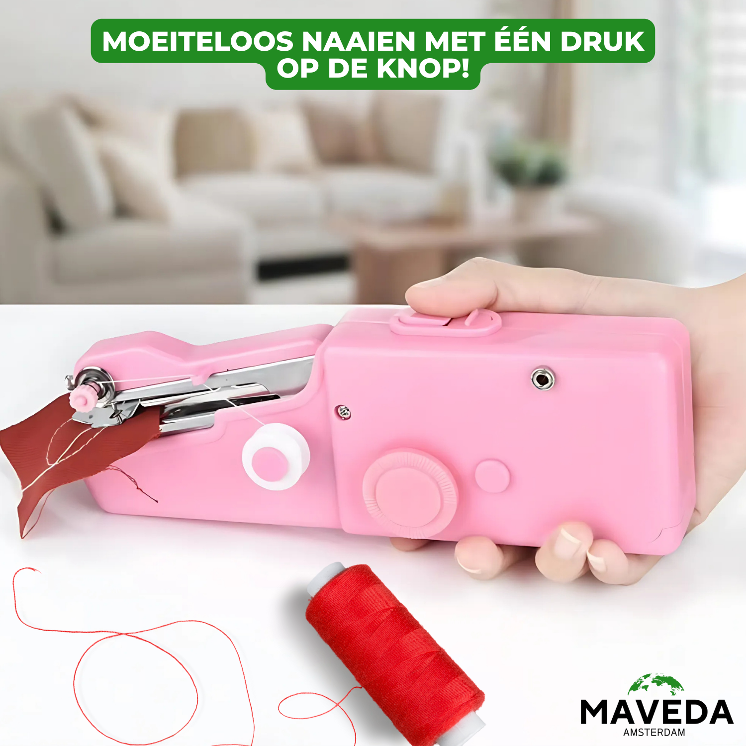 FabriSnap™ - Dit compacte apparaat naait moeiteloos en onzichtbaar