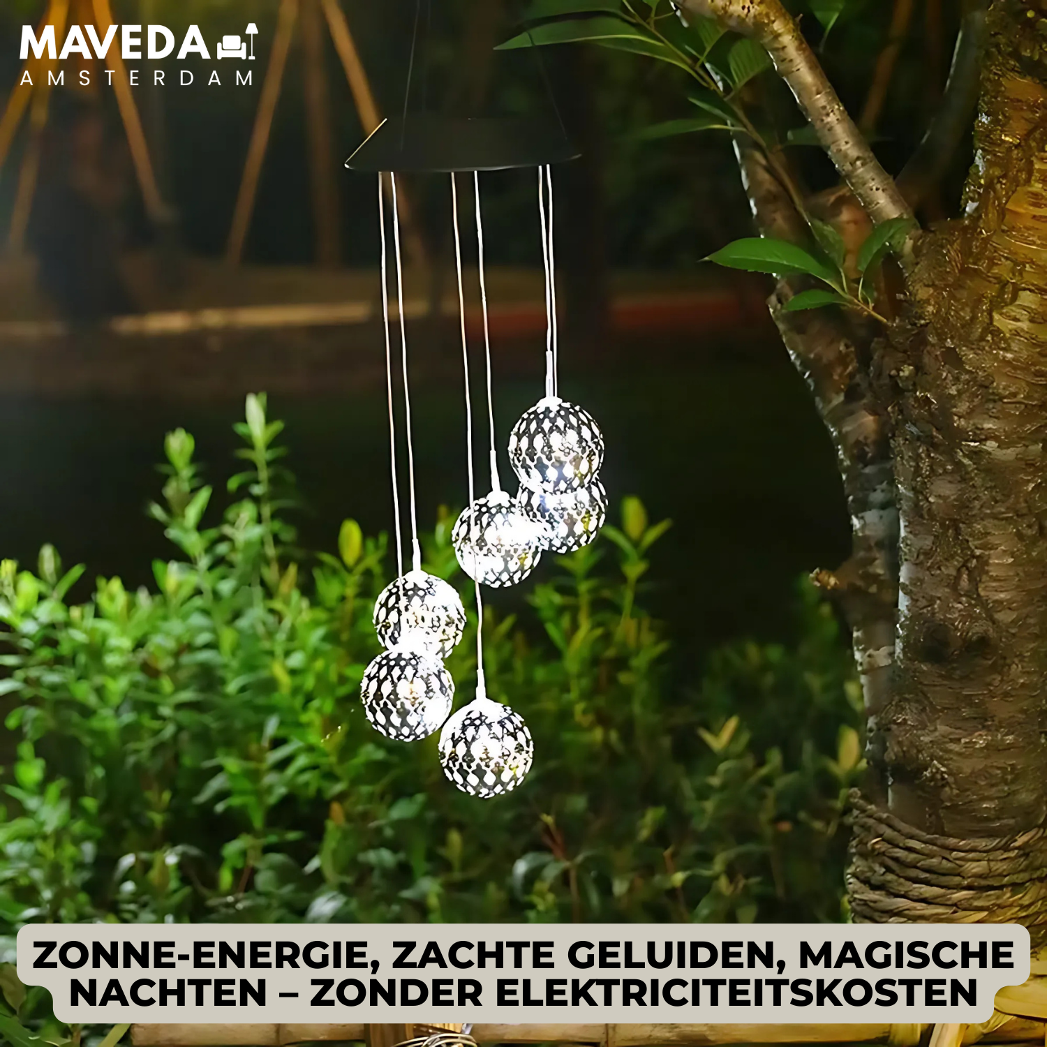 LumiBreeze™ - Transformeer je tuin met een kleurrijk lichtspel