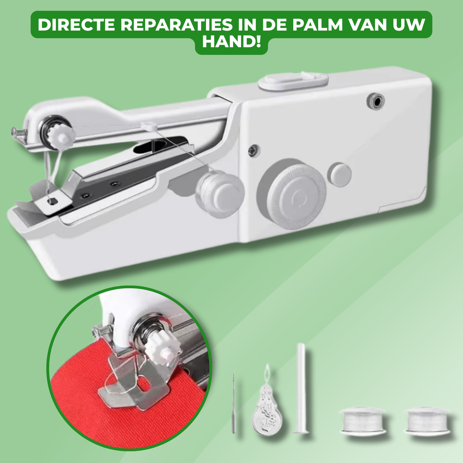 FabriSnap™ - Dit compacte apparaat naait moeiteloos en onzichtbaar