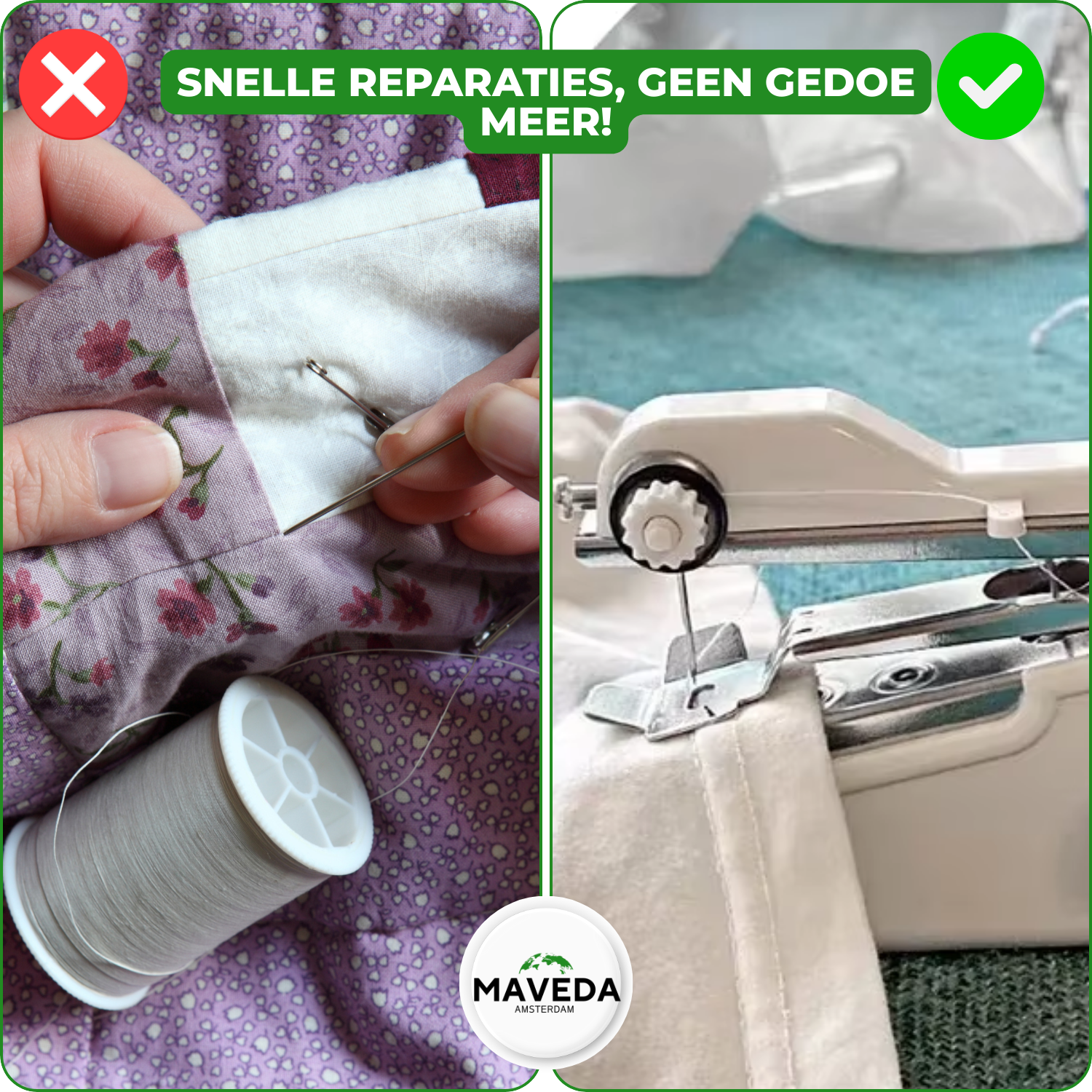 FabriSnap™ - Dit compacte apparaat naait moeiteloos en onzichtbaar