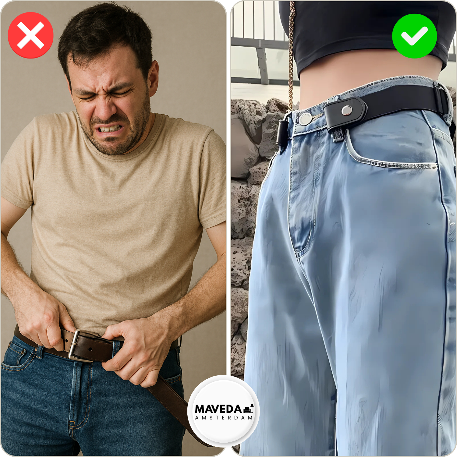 1+1 GRATIS | FlexiBelt - Onzichtbare greep zonder druk!