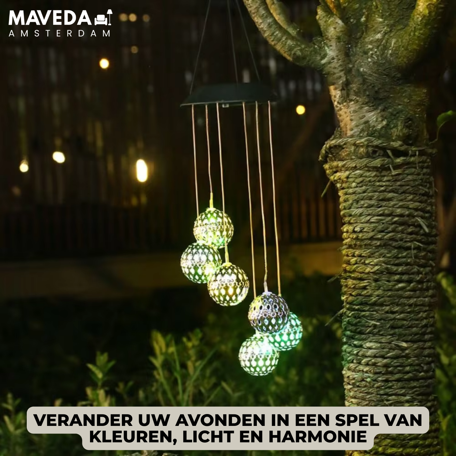 LumiBreeze™ - Transformeer je tuin met een kleurrijk lichtspel
