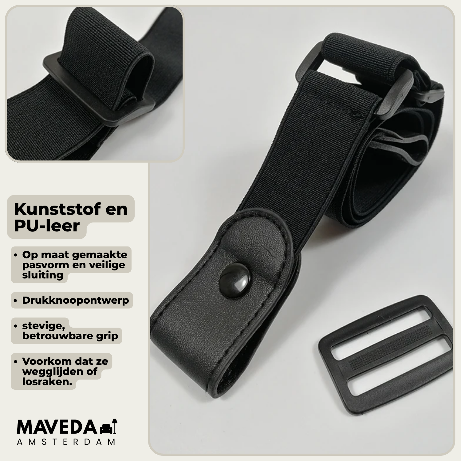 1+1 GRATIS | FlexiBelt - Onzichtbare greep zonder druk!