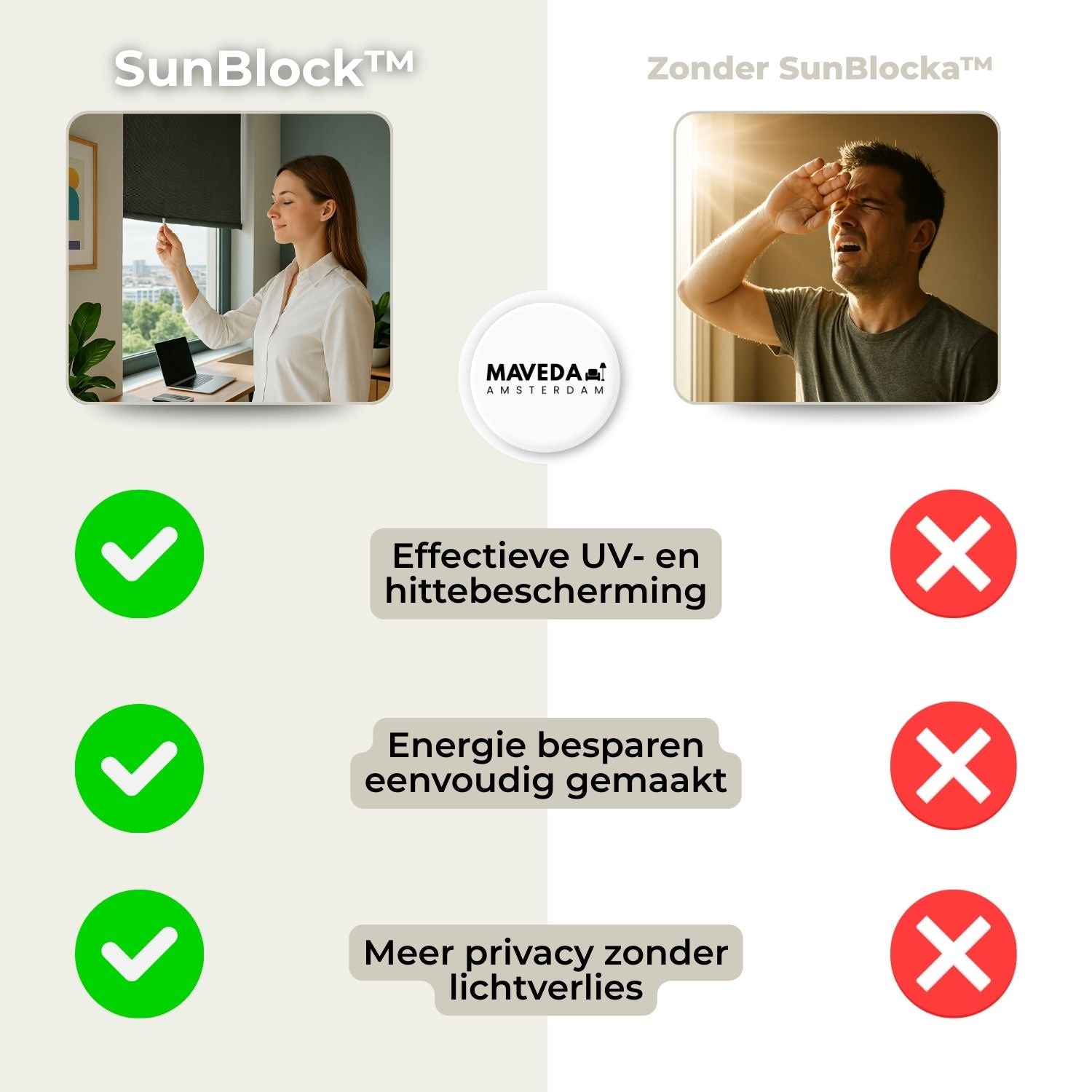 SunBlocka™ - bescherming, stijl & privacy voor je huis