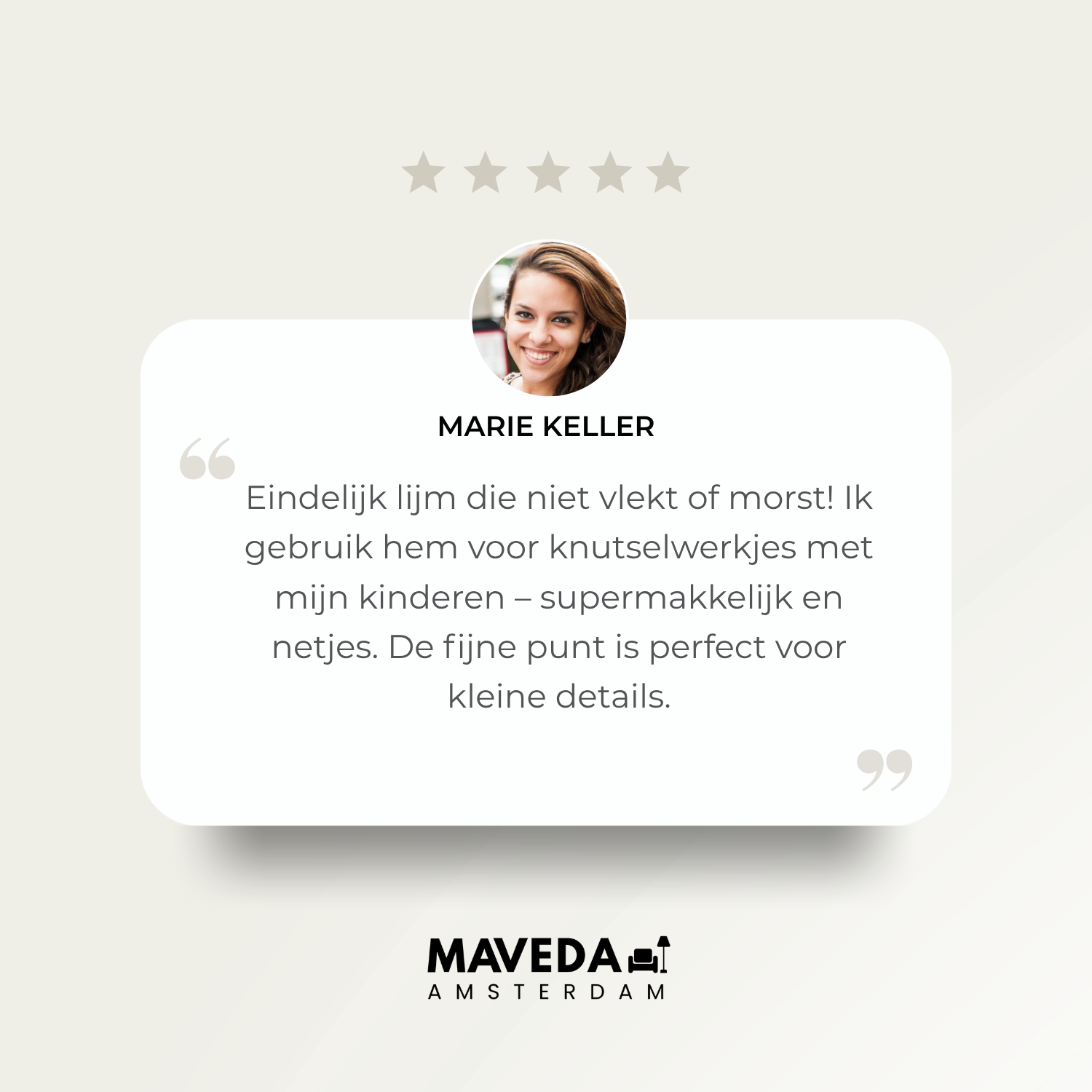 GlueMaster - Plakt precies waar je het wilt hebben! (set van 6)