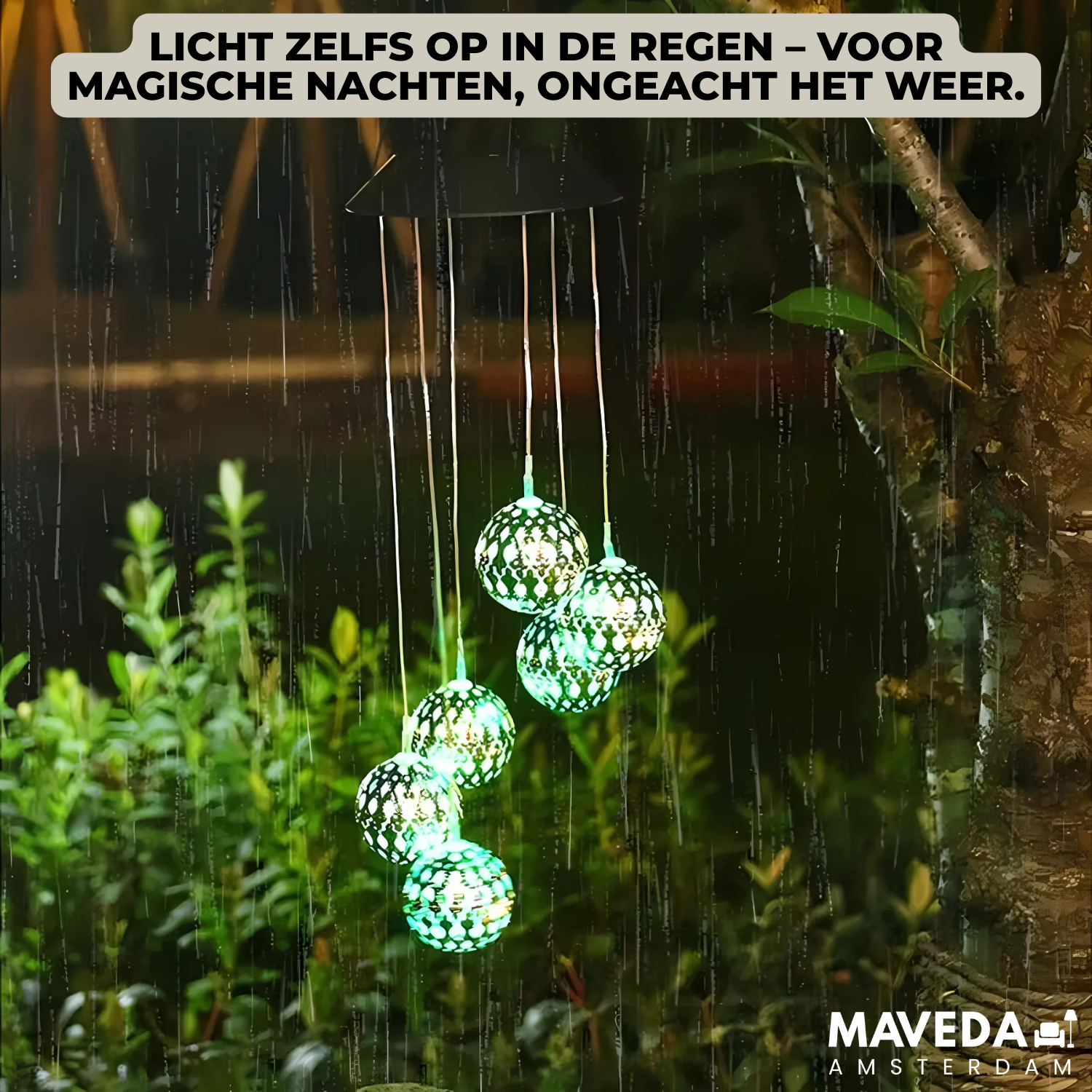 LumiBreeze™ - Transformeer je tuin met een kleurrijk lichtspel