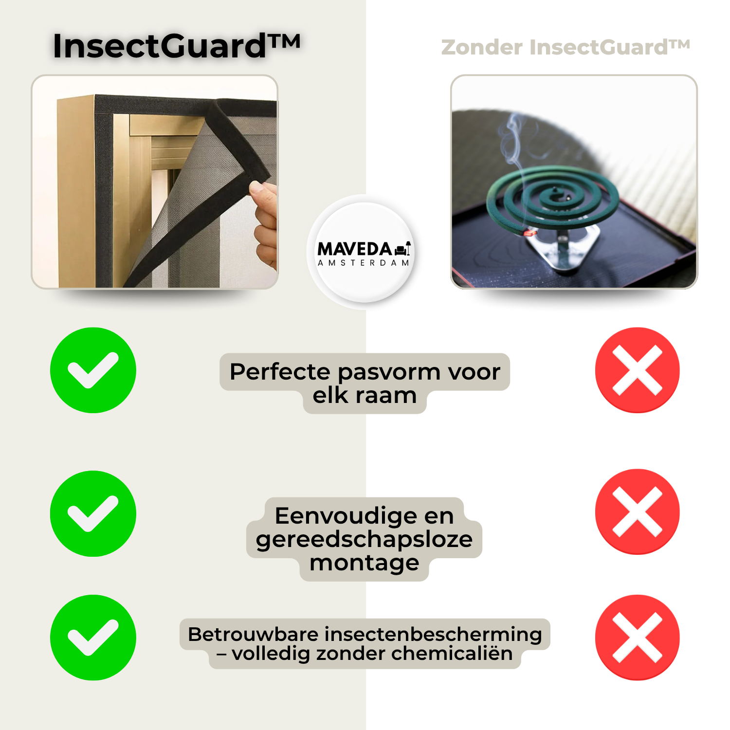 InsectGuard - Eindelijk frisse lucht zonder ongenode gasten