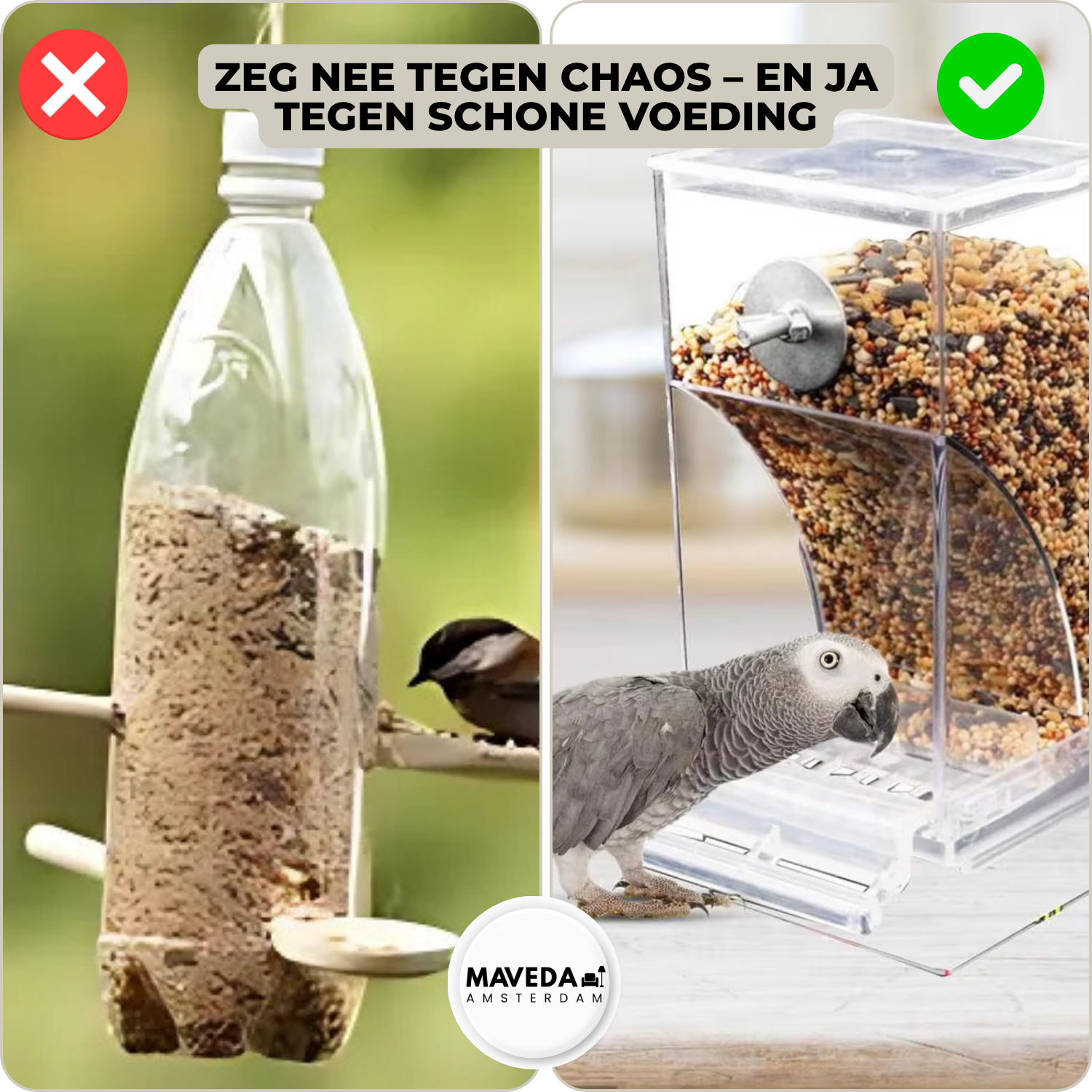 BirdFeed - Schoon voeren, blije vogels, minder moeite