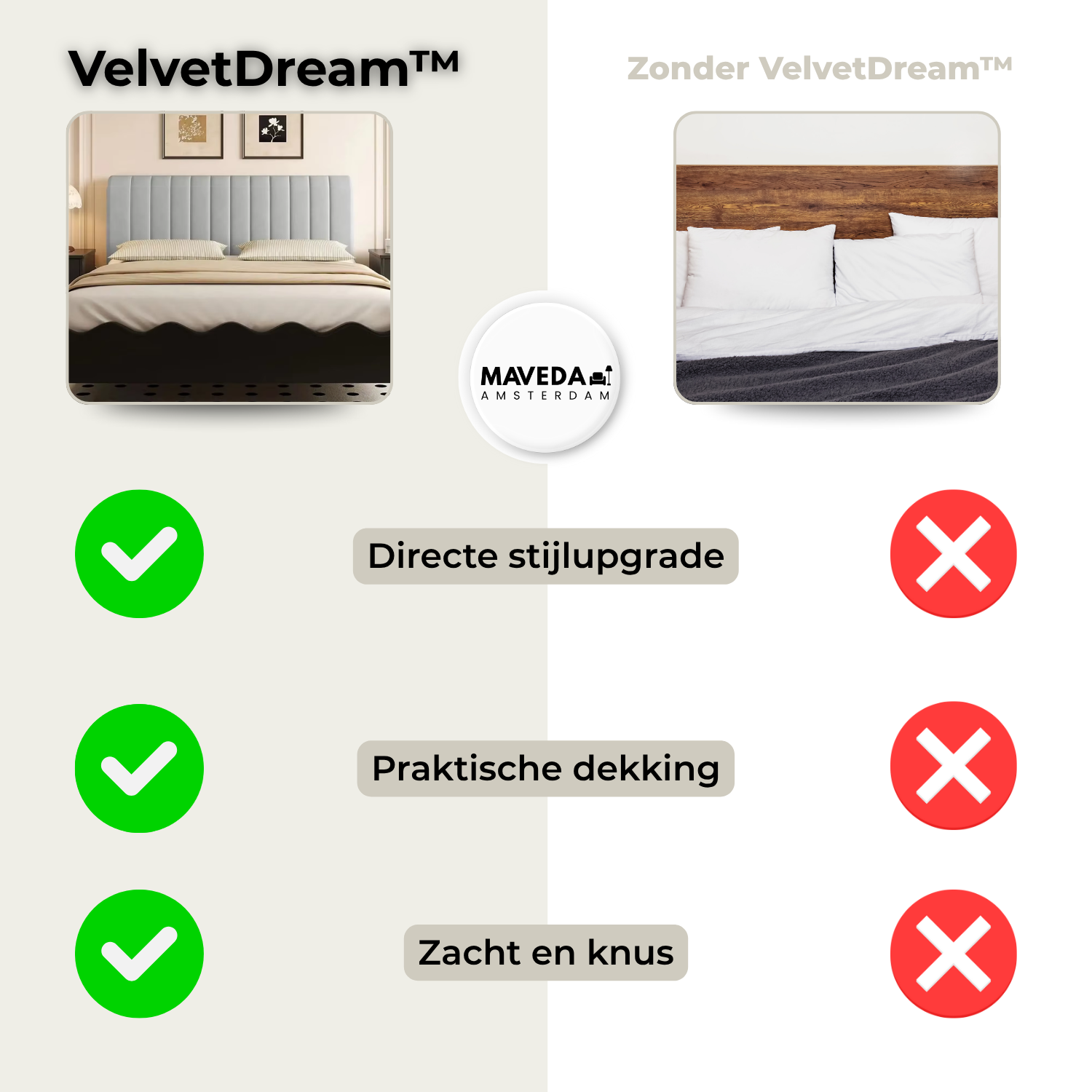 VelvetDream™ - Voeg stijlvolle elegantie toe aan je slaapkamer