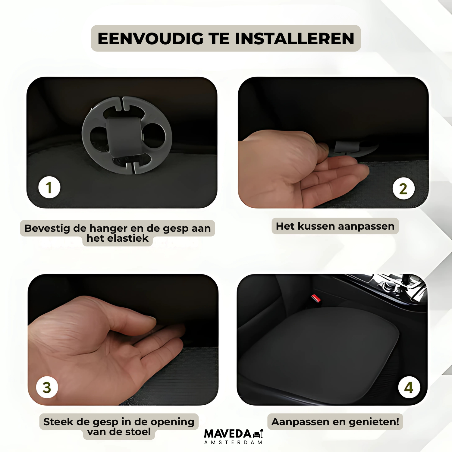 50% KORTING | CoolCushion - Waterabsorberend afdekkussen voor autostoel [Laatste dag korting]