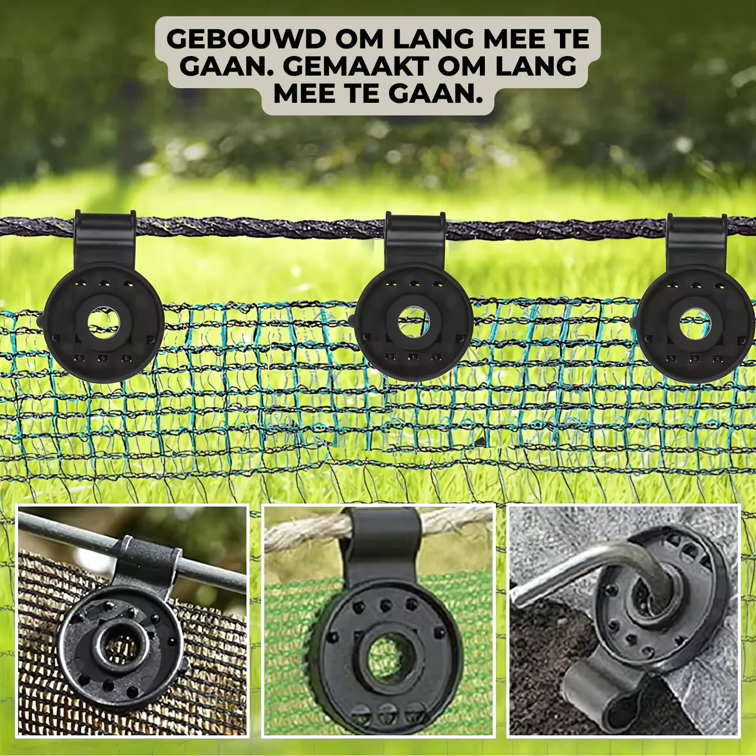 20+20 GRATIS | ShadeClips - De eenvoudige oplossing voor het veilig bevestigen van schaduwnetten