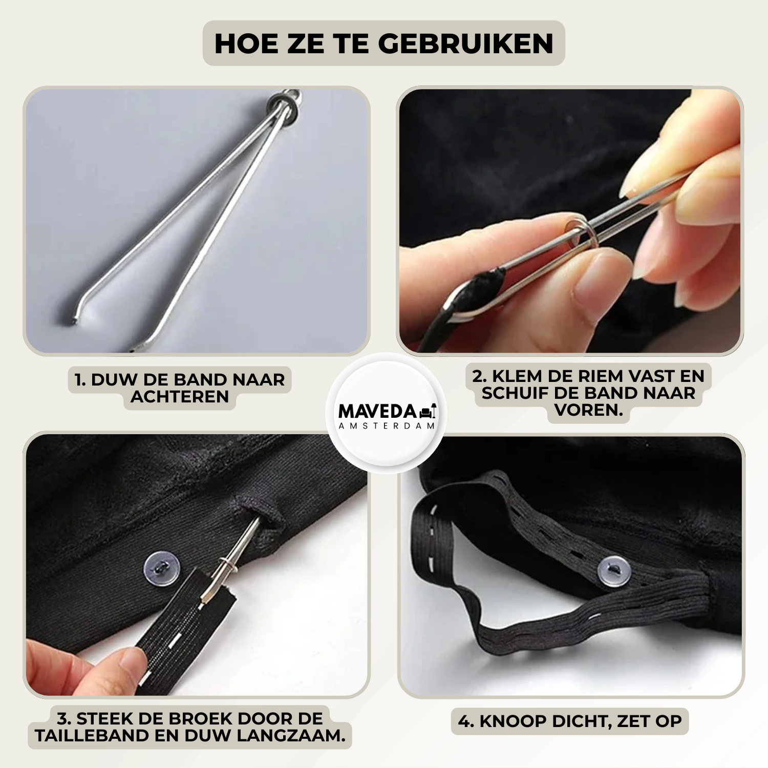 1+1 GRATIS | RopeClipper - DIY touw rijgklem