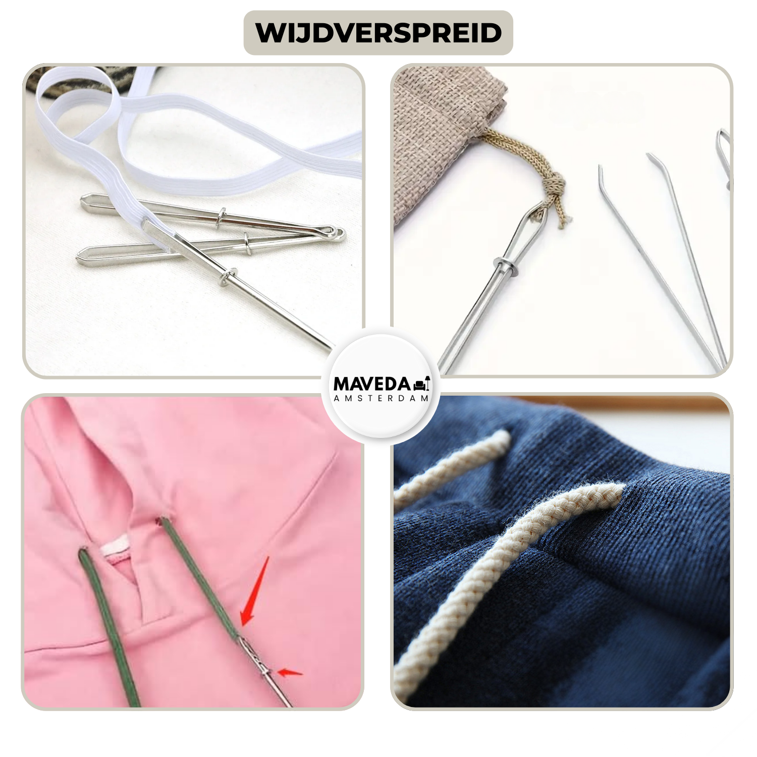 1+1 GRATIS | RopeClipper - DIY touw rijgklem